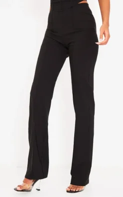 New PrettyLittleThing Tall Stretch Woven Pants Black
