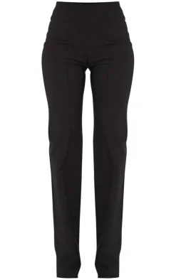 New PrettyLittleThing Tall Stretch Woven Pants Black