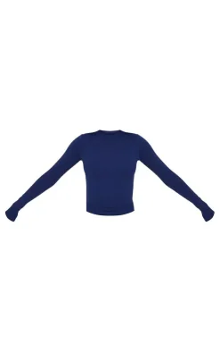 PrettyLittleThing Snatched*Tall Snatched Sculpt Long Sleeve T Shirt
