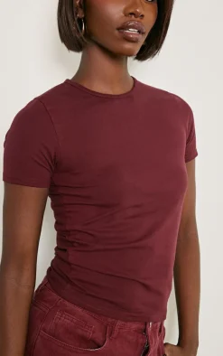 PrettyLittleThing T-Shirts*Tall Premium Cotton Cap Sleeve T-shirt
