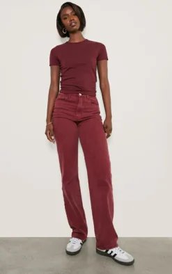 PrettyLittleThing T-Shirts*Tall Premium Cotton Cap Sleeve T-shirt