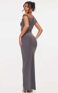 Tall Twist Shoulder Maxi Dress-PrettyLittleThing Outlet