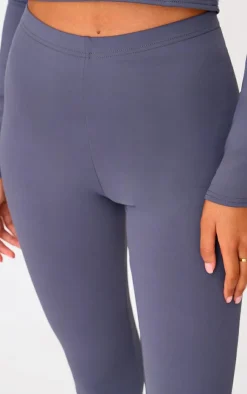Outlet PrettyLittleThing Tall High Waisted Active Leggings Charcoal