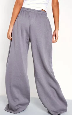 Tall Charcoal Wide Leg Sweatpants