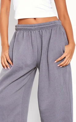 Tall Charcoal Wide Leg Sweatpants