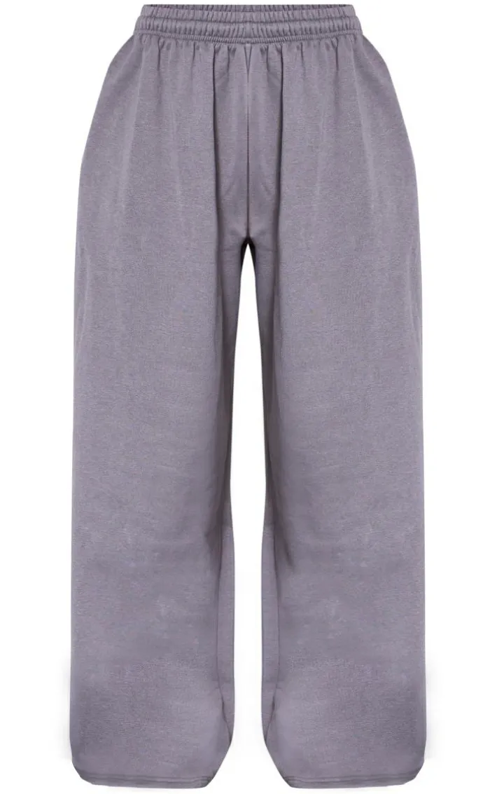 Tall Charcoal Wide Leg Sweatpants