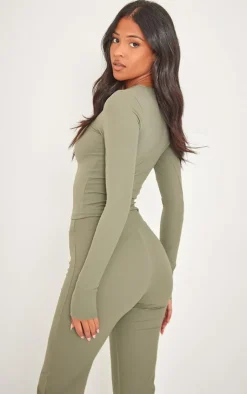 PrettyLittleThing Snatched*Tall Snatched Sculpt Long Sleeve Top