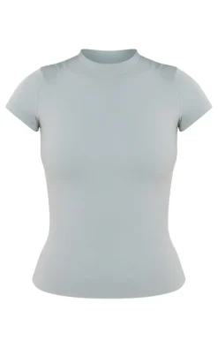 PrettyLittleThing Snatched*Tall Dusty Snatched Sculpt Short Sleeve T Shirt