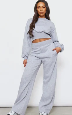 PrettyLittleThing Oversized Sweaters*Tall Cropped Oversized Sweatshirt