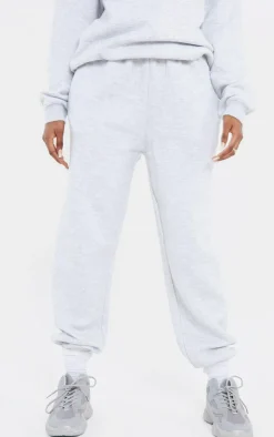 Online PrettyLittleThing Tall Marl Ultimate Sweat Sweatpants Grey