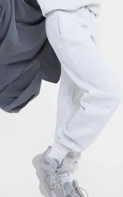 Online PrettyLittleThing Tall Marl Ultimate Sweat Sweatpants Grey