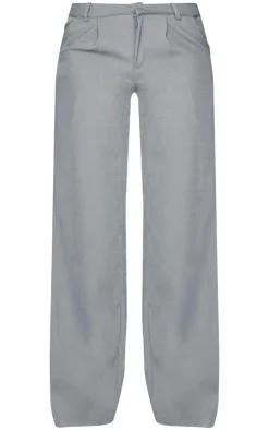 PrettyLittleThing Christmas Day Outfits*Tall Premium Woven Double Waistband Tailored Pants