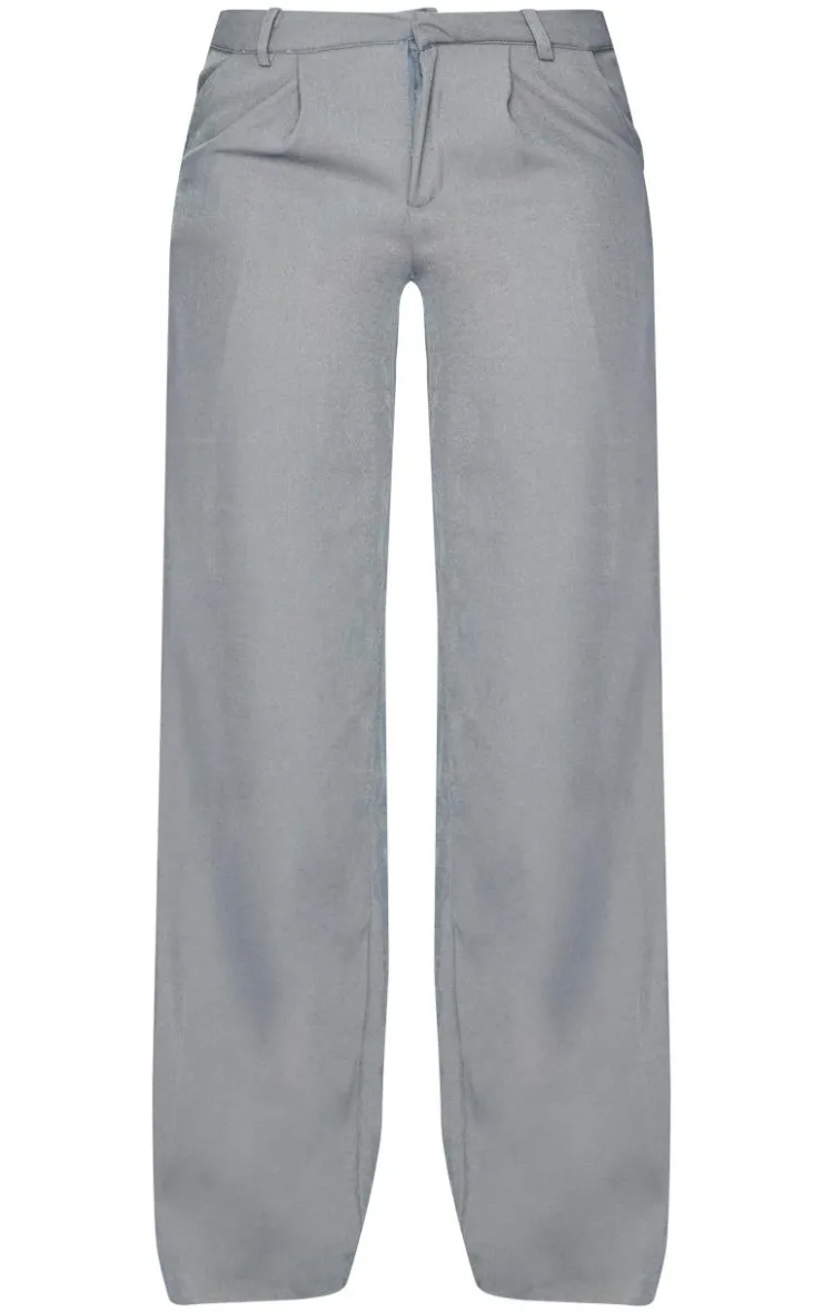 PrettyLittleThing Christmas Day Outfits*Tall Premium Woven Double Waistband Tailored Pants
