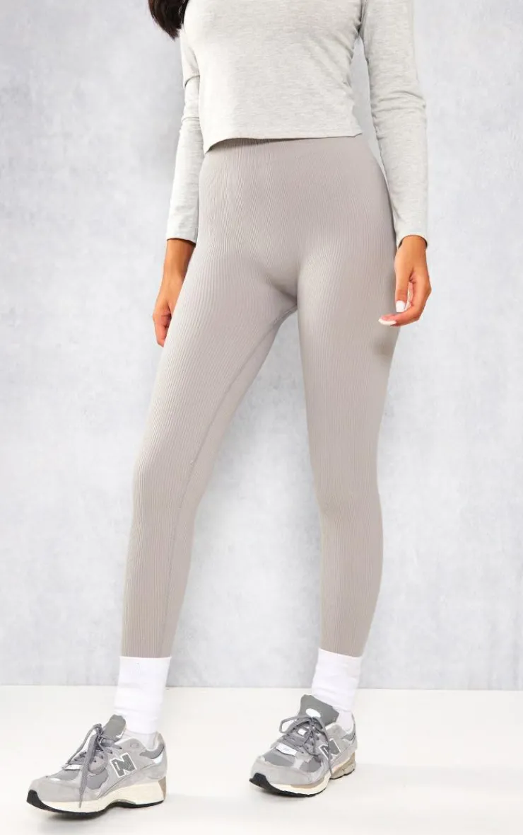 PrettyLittleThing Snatched*Tall Structured Snatched Rib Leggings
