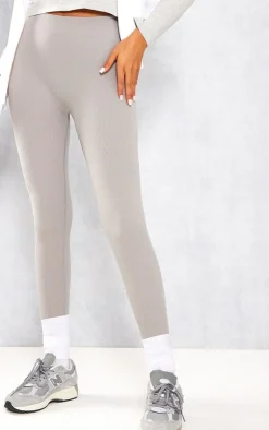 PrettyLittleThing Snatched*Tall Structured Snatched Rib Leggings