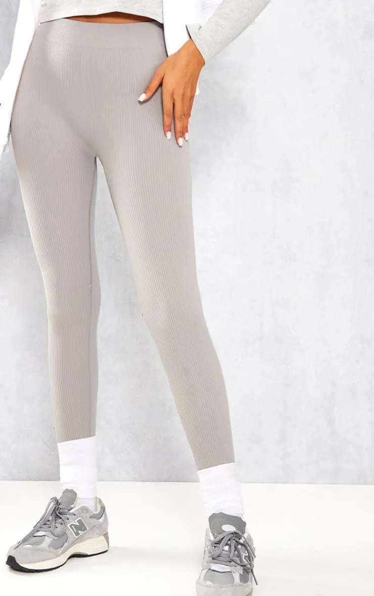 PrettyLittleThing Snatched*Tall Structured Snatched Rib Leggings