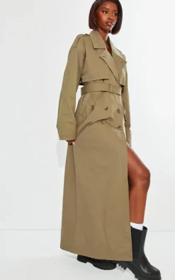 PrettyLittleThing Trench Coats*Tall Tie Waist Trench Coat
