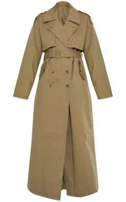 PrettyLittleThing Trench Coats*Tall Tie Waist Trench Coat