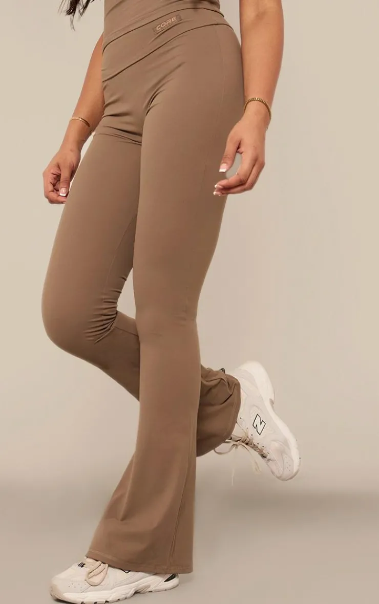 PrettyLittleThing Snatched*Tall Core Collection Tab Snatched Sculpt Foldover Pants