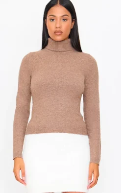 PrettyLittleThing Knitted Two Piece Sets*Tall Fluffy Knitted Mini Skirt