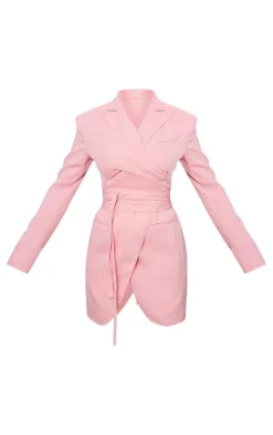 Tall Wrap Around Blazer Dress-PrettyLittleThing Hot