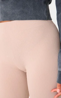 PrettyLittleThing Snatched*Tall Structured Snatched Rib Leggings