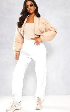Online PrettyLittleThing Tall Sweat Ultimate Sweatpants White