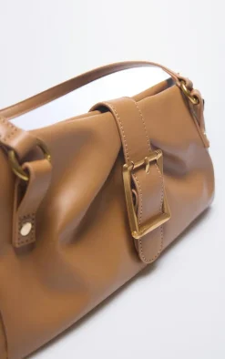 PrettyLittleThing Shoulder Bags*Pu Baguette Buckle Shoulder Bag