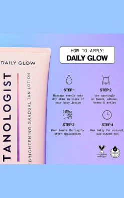 PrettyLittleThing Tanning*Tanologist Daily Glow Hydrating Gradual Tan Medium Dark 250ml