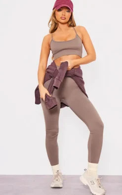 PrettyLittleThing Seamless Gym Wear*Basic Seamless High Waist Detail Gym Leggings
