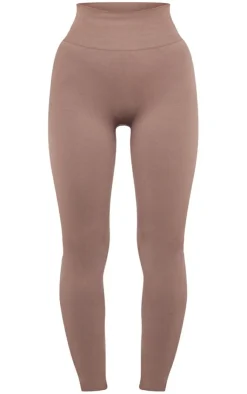 PrettyLittleThing Seamless Gym Wear*Basic Seamless High Waist Detail Gym Leggings