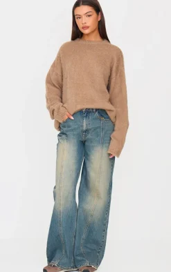 PrettyLittleThing Sweaters*Fluffy Knit Oversized Sweater