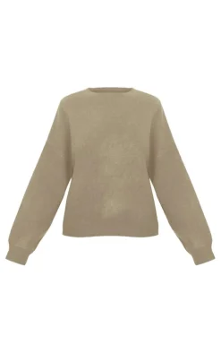 PrettyLittleThing Knitted Tops*Oversized Knit Sweater
