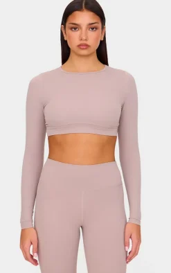 PrettyLittleThing Workout Tops*Sculpt Long Sleeve Sports Top