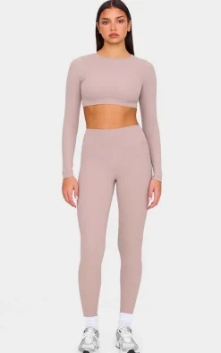 PrettyLittleThing Workout Tops*Sculpt Long Sleeve Sports Top
