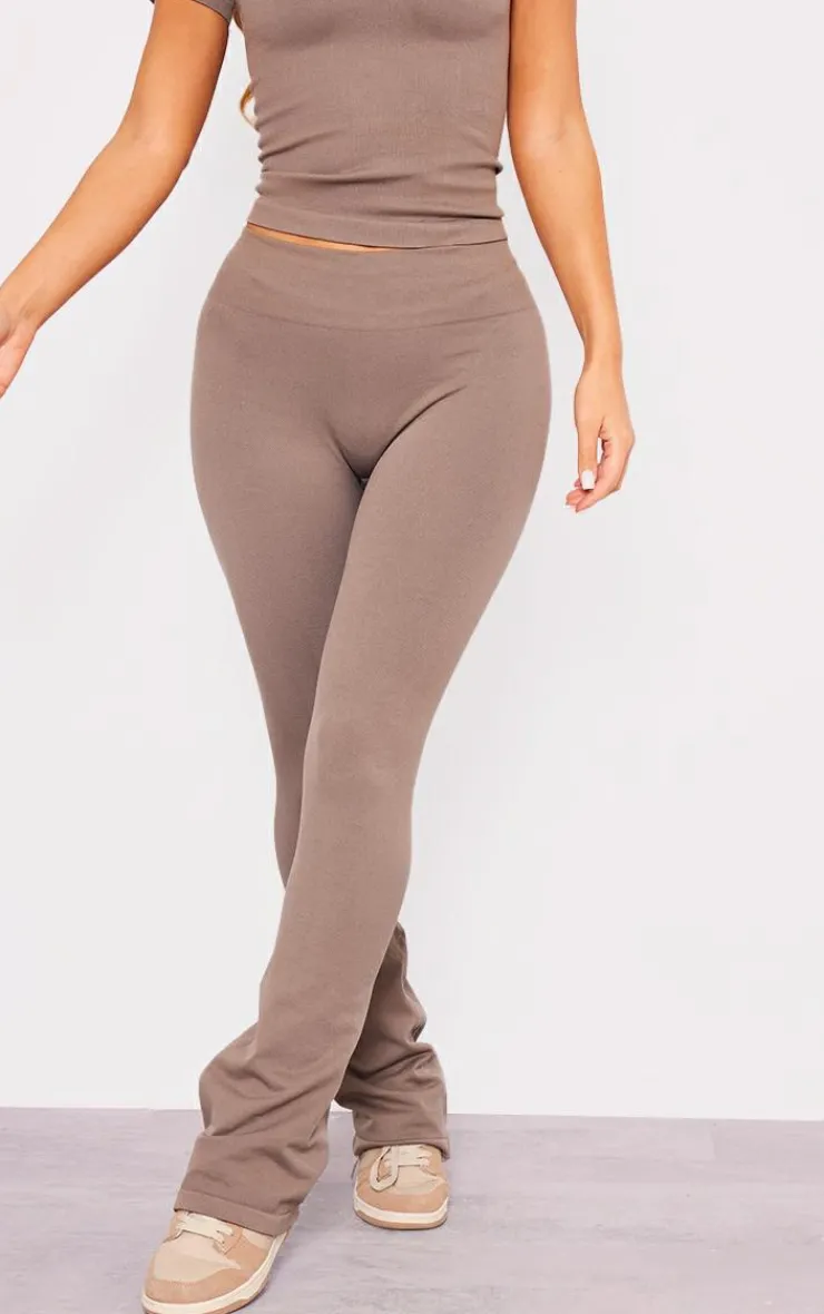 PrettyLittleThing Yoga Pants*Seamless High Waist Flare Yoga Pants