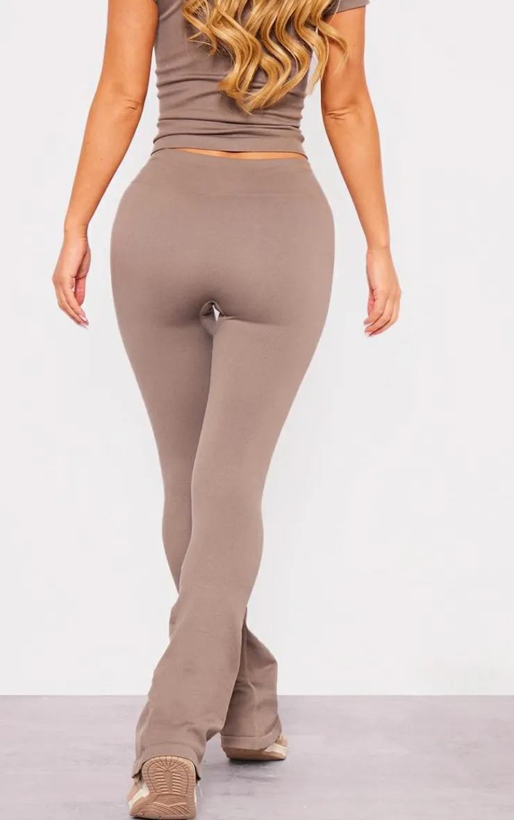 PrettyLittleThing Yoga Pants*Seamless High Waist Flare Yoga Pants