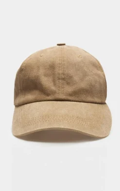 PrettyLittleThing Baseball Caps*Washed Denim Cap