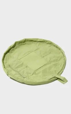 PrettyLittleThing Makeup Brushes & Tools*The Flat Lay Co. Drawstring Makeup Bag In Light Parachute