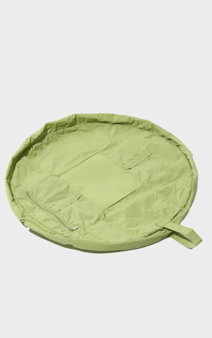 PrettyLittleThing Makeup Brushes & Tools*The Flat Lay Co. Drawstring Makeup Bag In Light Parachute