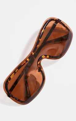 PrettyLittleThing Visor Sunglasses*Metal Detailing Visor Sunglasses