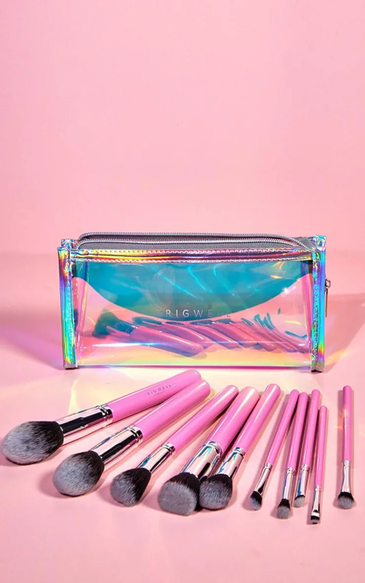 PrettyLittleThing Makeup Brushes & Tools*Trigwell Cosmetics 10 Piece Brush Kit