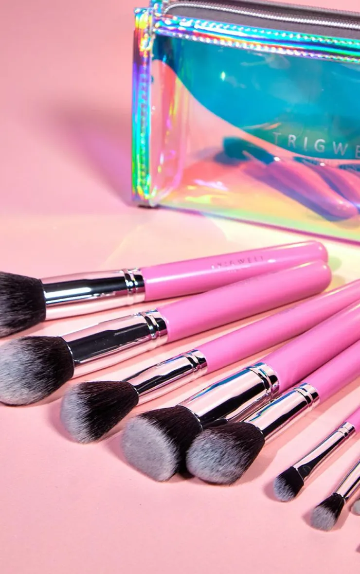 PrettyLittleThing Makeup Brushes & Tools*Trigwell Cosmetics 10 Piece Brush Kit