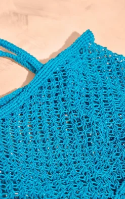 PrettyLittleThing Shoppers*Crochet Netted Beach Bag