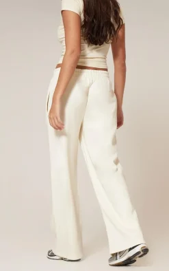 Vanilla Studio Archive Embroidered Wide Leg Sweatpants