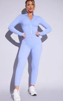 PrettyLittleThing Gym Leggings*Brushed Sculpt Ruched Bum High Waist Sport Leggings