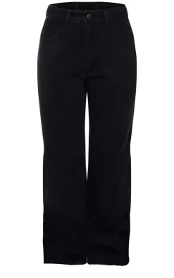 PrettyLittleThing Christmas Shop*Dipped Back Waistband Boyfriend Jeans