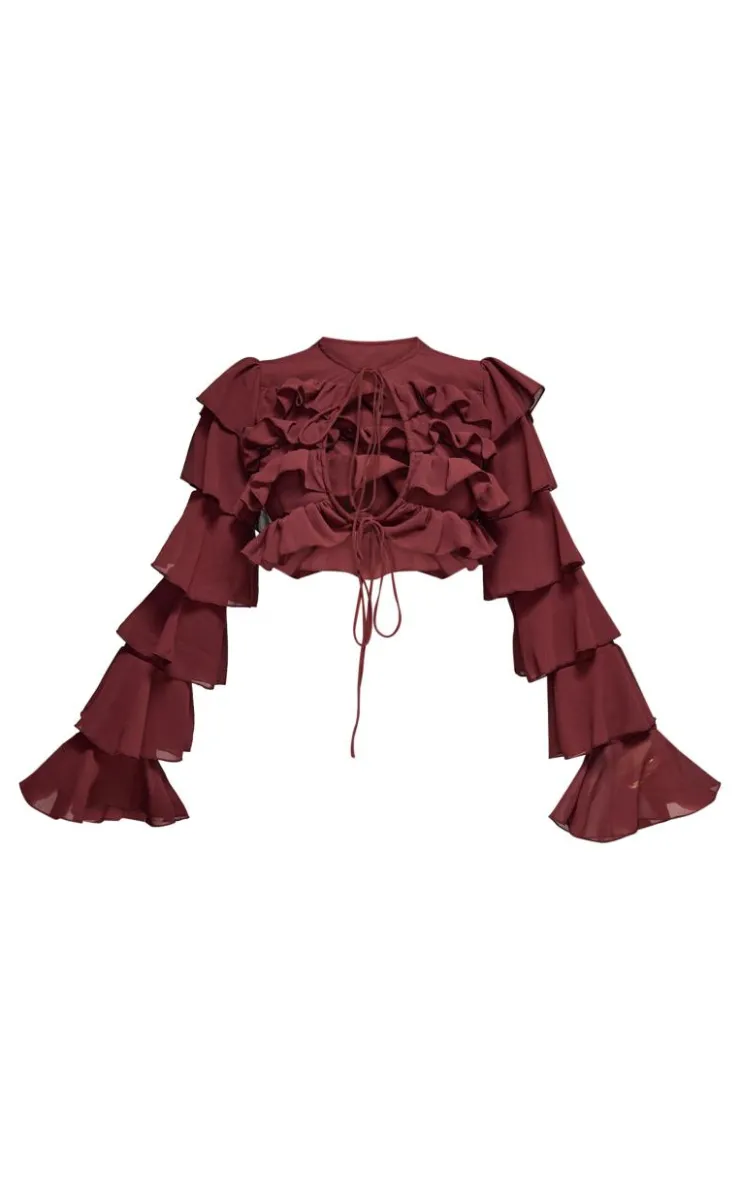 Faux Leather Fringe Hot Pants-PrettyLittleThing Hot