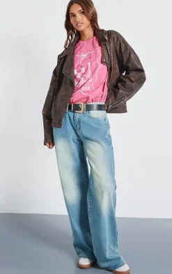 PrettyLittleThing T-Shirts*Cin Cin Oversized T Shirt