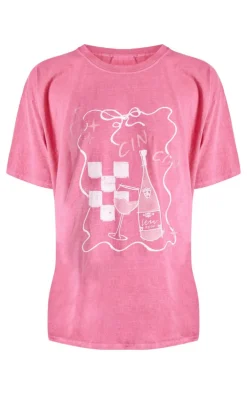 PrettyLittleThing T-Shirts*Cin Cin Oversized T Shirt